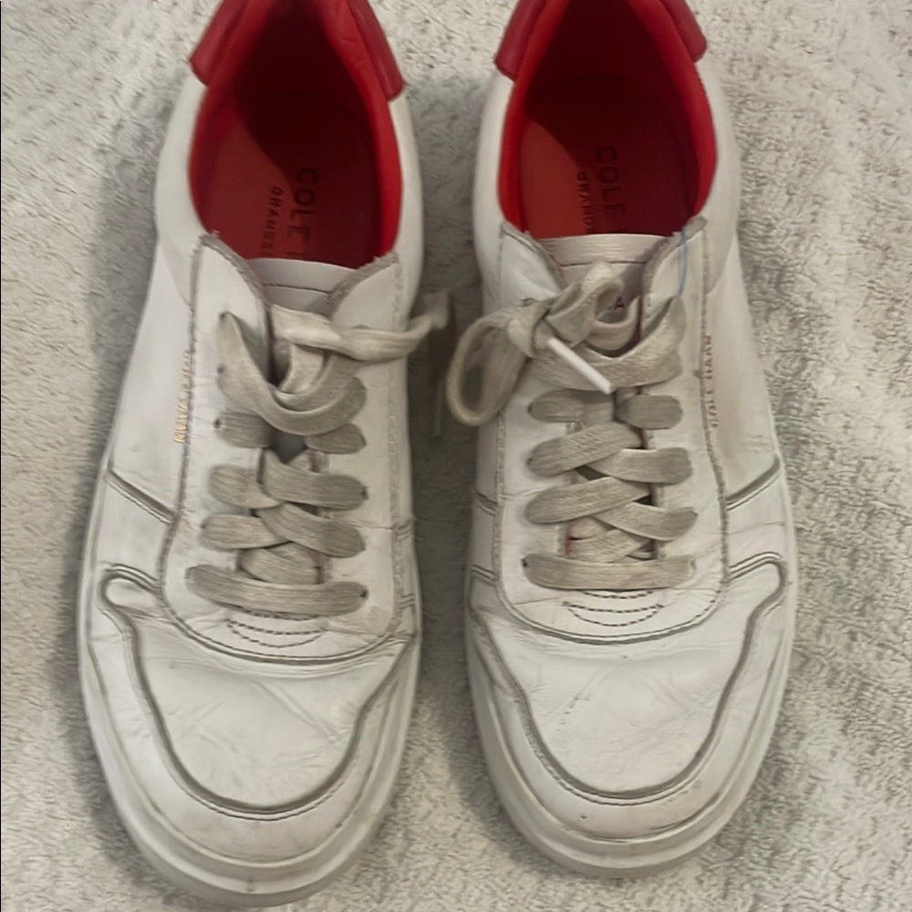 Cole Haan White grand Sneakers with Minimalist Design 9 lightweight